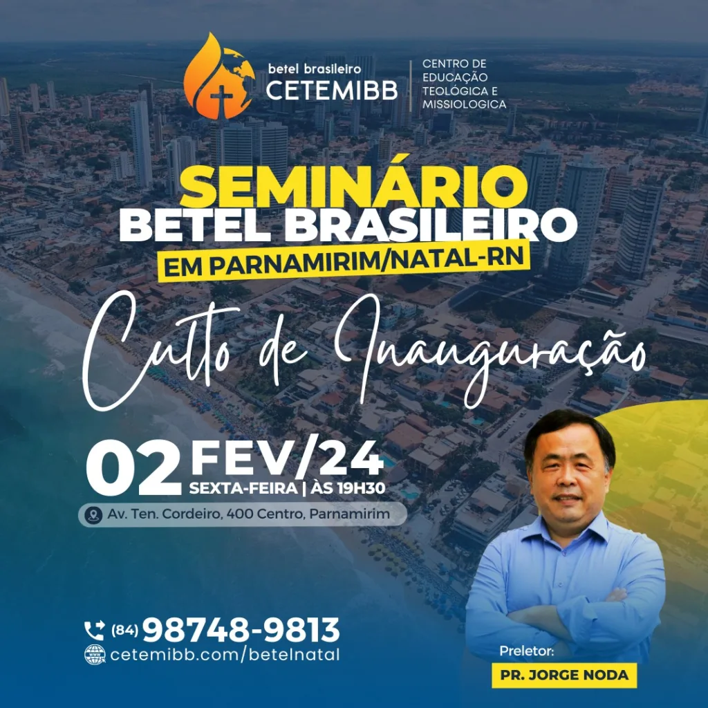 89 anos do Betel Brasileiro - Betel Brasileiro, image size:1024x1024